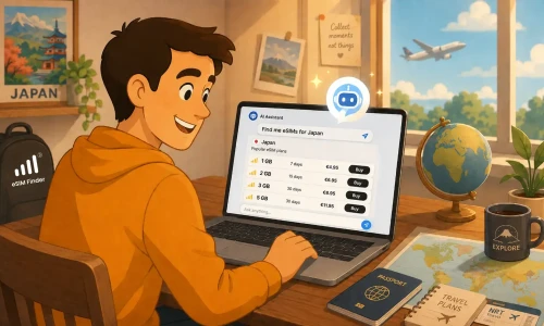 Buying a Travel eSIM With an AI Assistant